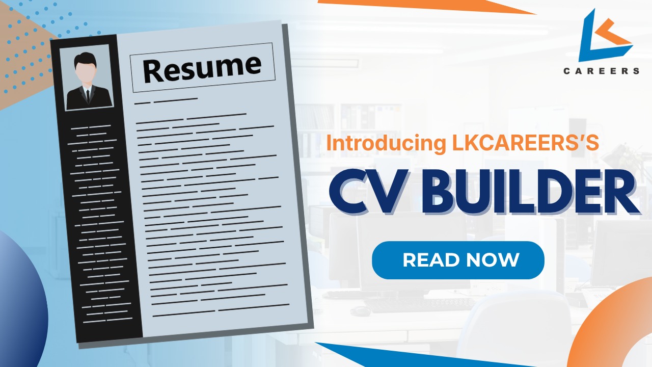 Create Your Professional CV Online with LK Careers | AI-Powered CV Builder